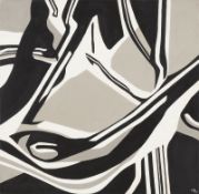 E. O. Köpke. ”Komposition Schwarz, Weiß, Grau”. 1970