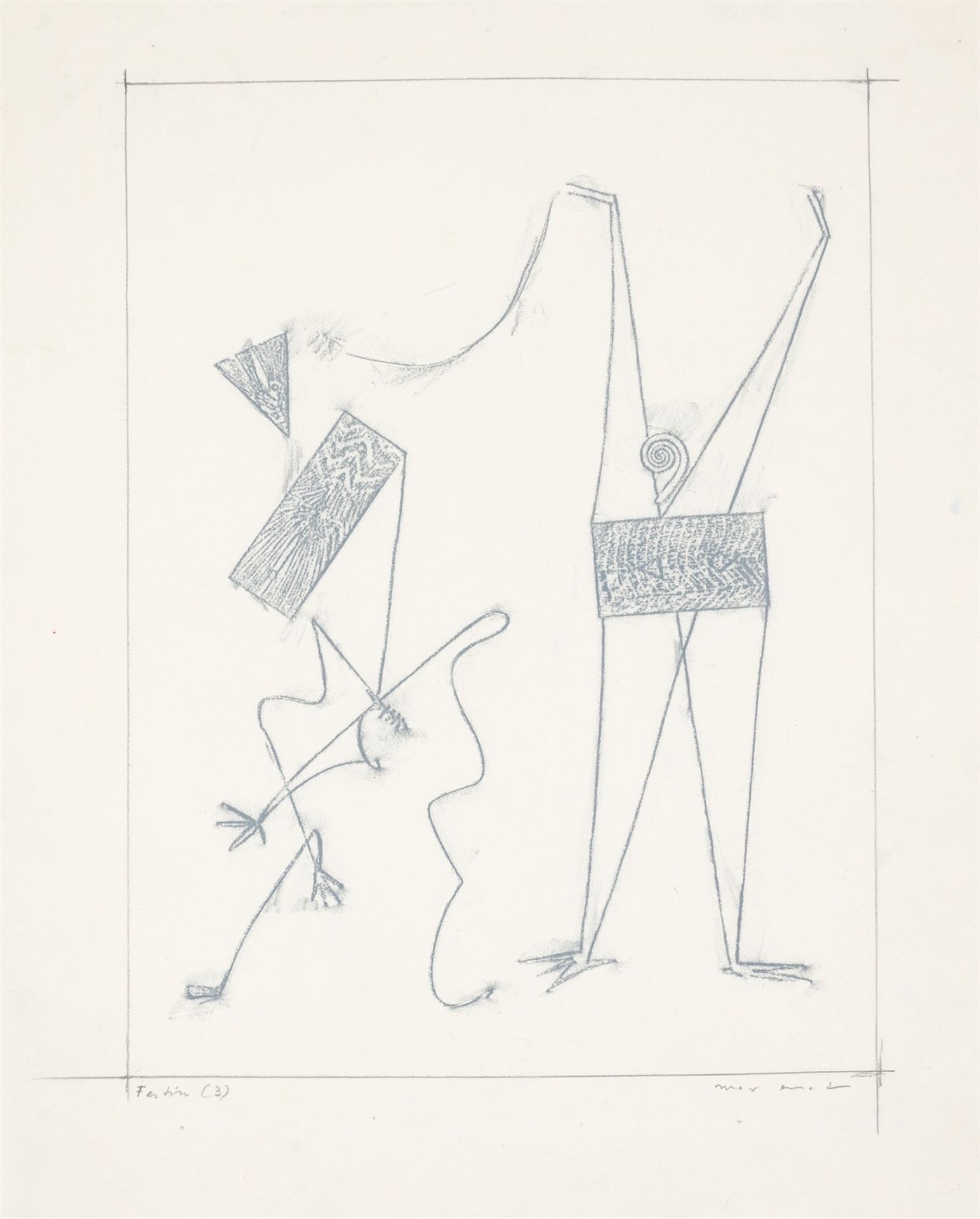 Max Ernst. „Festin 3“. 1974