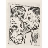 Max Beckmann. „Herr Müller, ich und die Buffetmamsell“. 1920