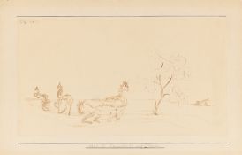 Paul Klee. ”Landschaft mit Pferden”. 1924