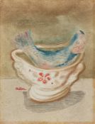 Jankel Adler. Still life with fish. Circa 1926-30