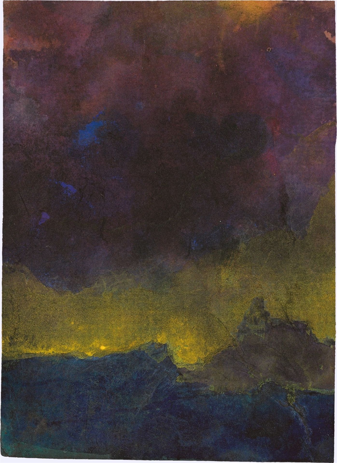 Emil Nolde. „Dämmerstunde“.