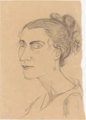 Max Beckmann. ”Frauenporträt”. 1920