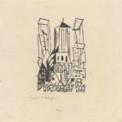 Lyonel Feininger. ”Kirche”. 1923
