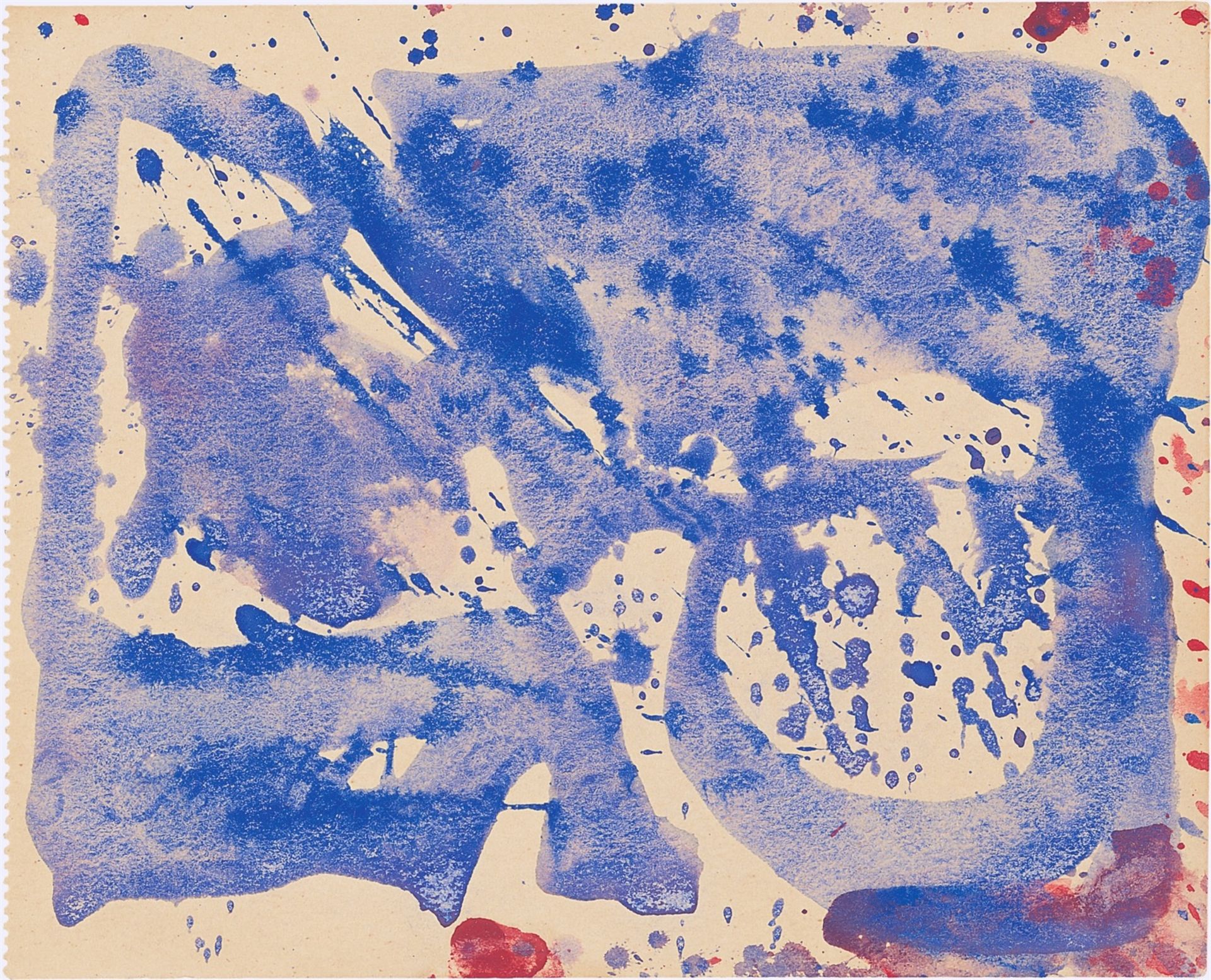 Sam Francis. Ohne Titel. 1959