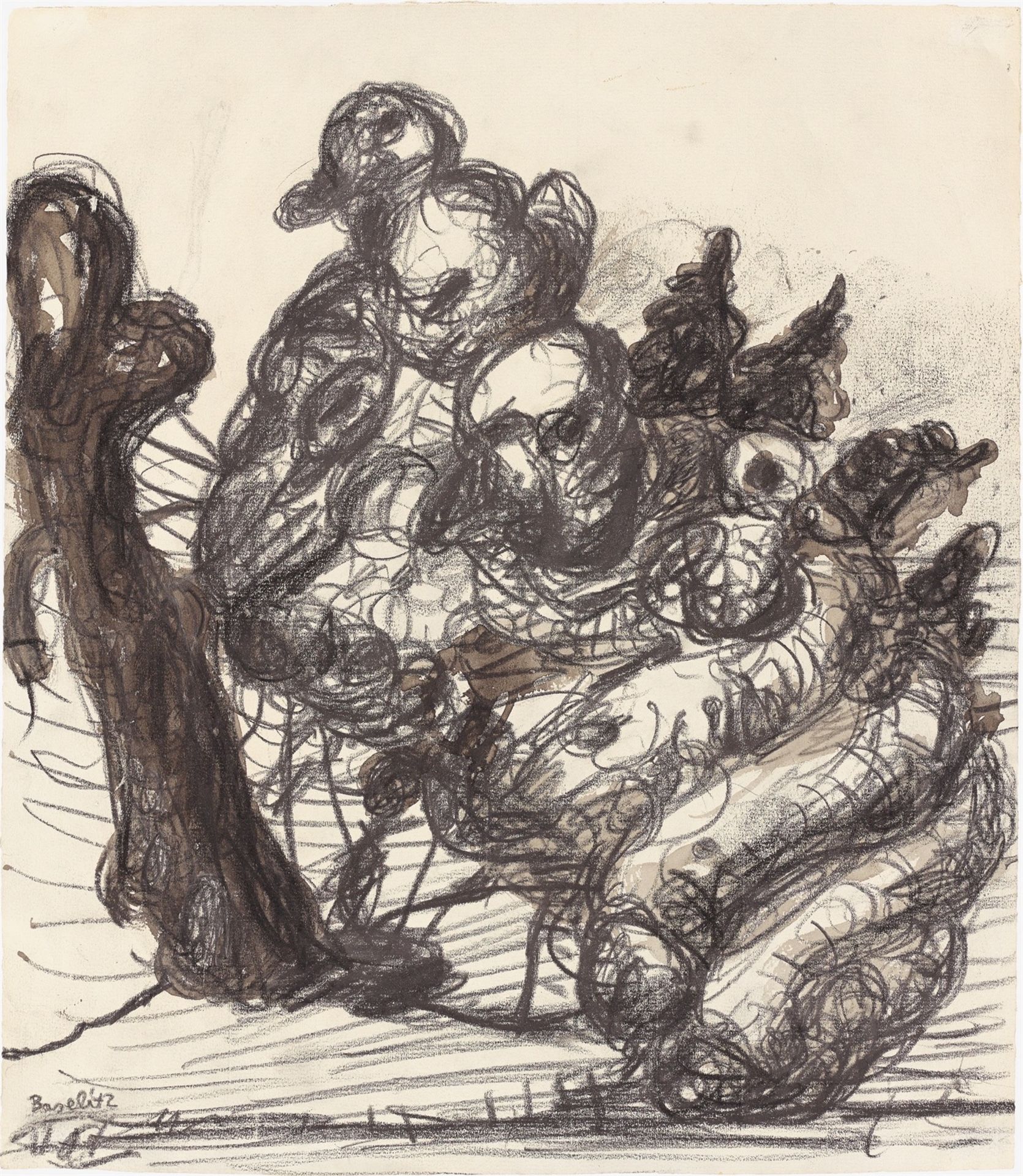 Georg Baselitz. „Tierstück“. 1967