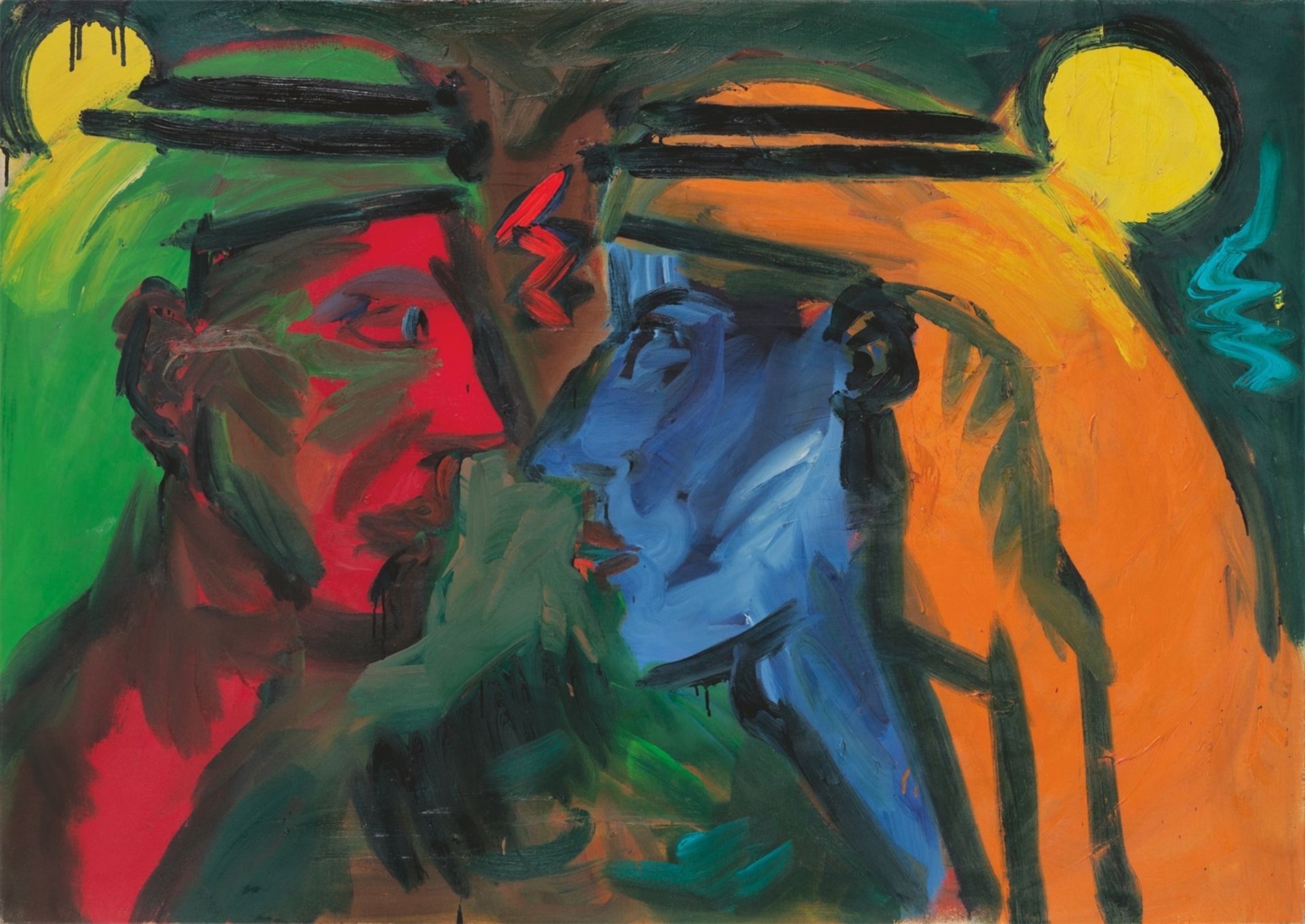 Rainer Fetting. Untitled. 1983