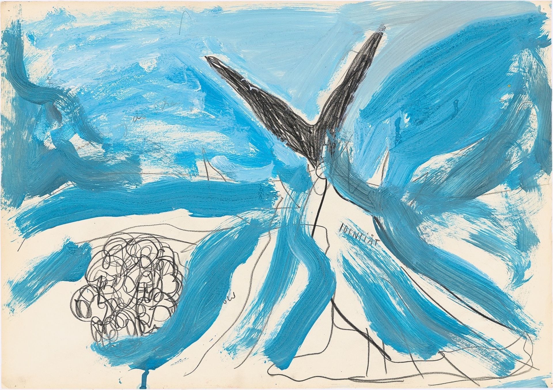 A.R. Penck. Untitled. 1975/76 - Image 9 of 10