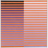 Dadamaino. „VIOLET SUR ORANGE (la ricerca del colore)“. 1967/1973