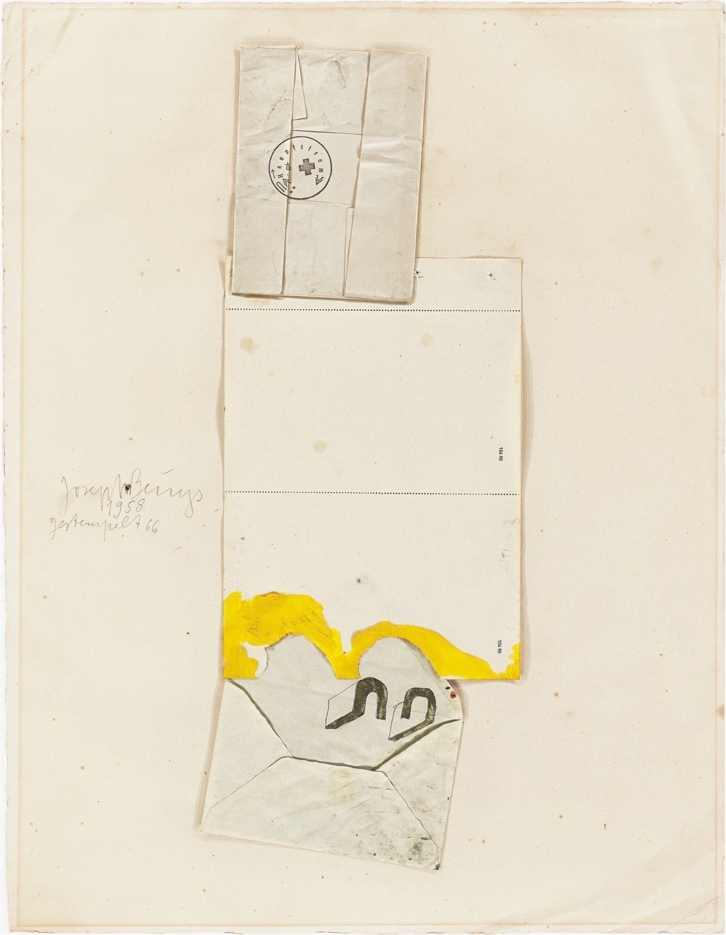 Joseph Beuys. Ohne Titel. 1958/1966