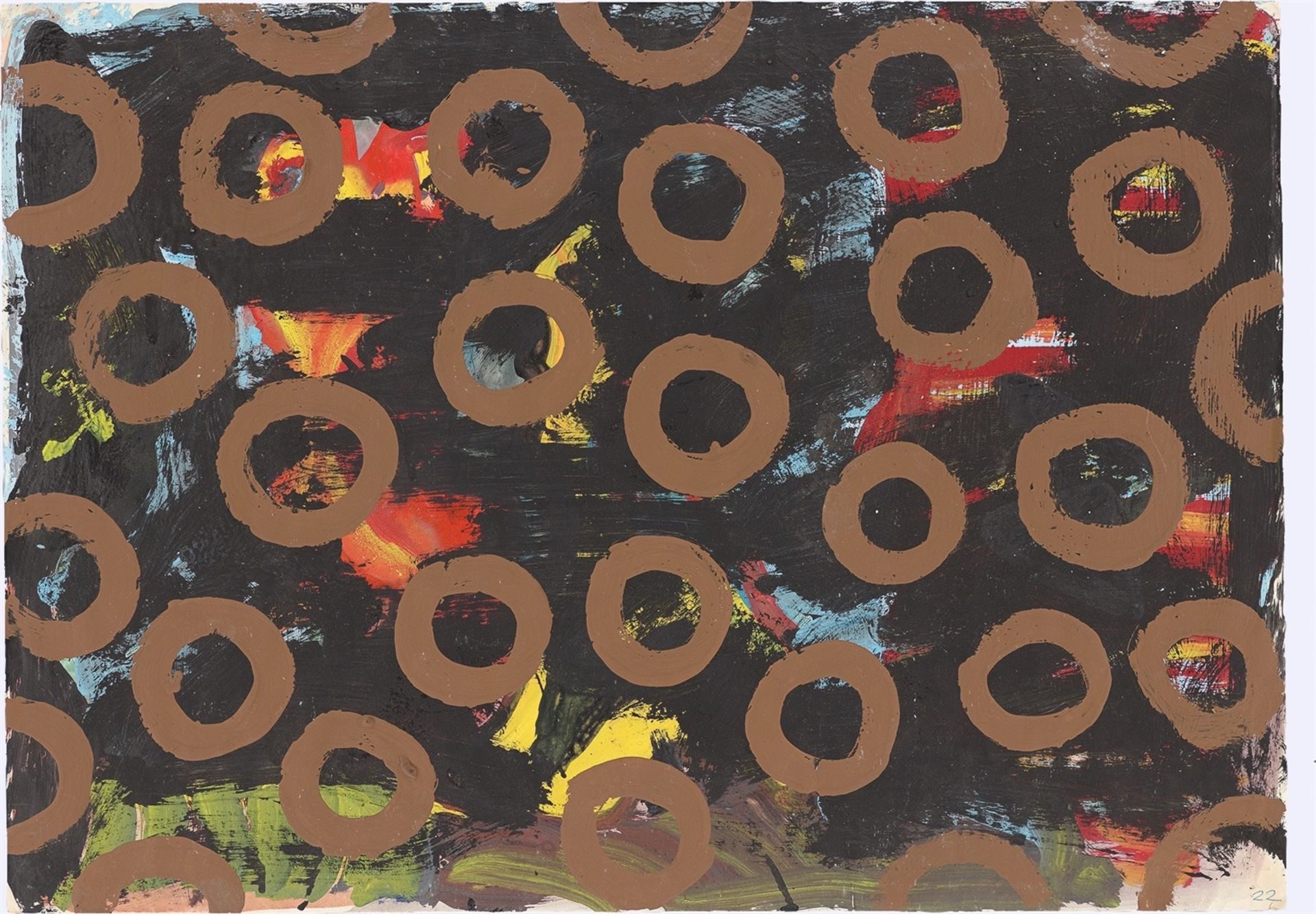 A.R. Penck. Ohne Titel. 1975/76 - Bild 4 aus 10