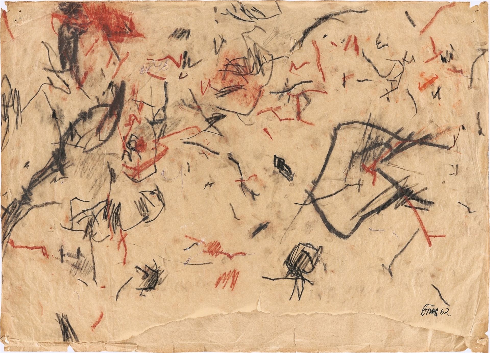 Günter Brus. Ohne Titel. 1962