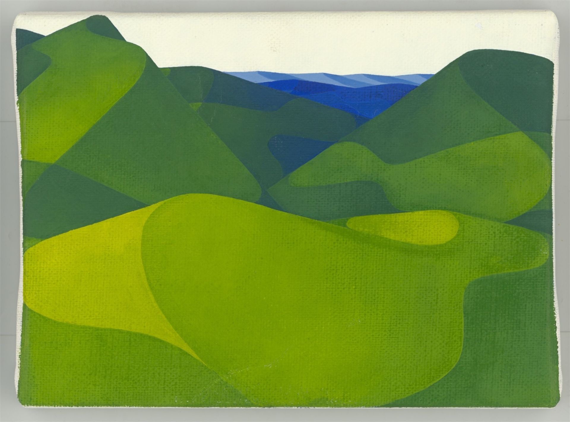 Albrecht Schnider. ”Landschaft”. 1999 - Image 2 of 4