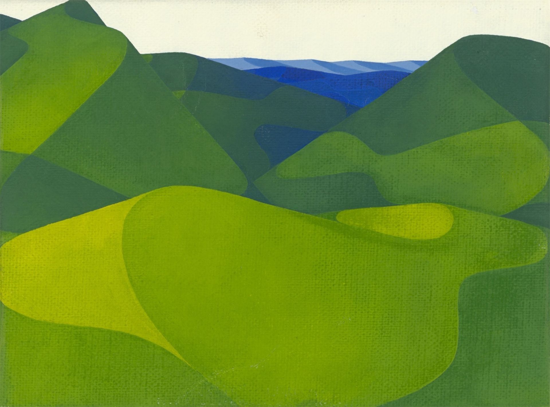 Albrecht Schnider. ”Landschaft”. 1999