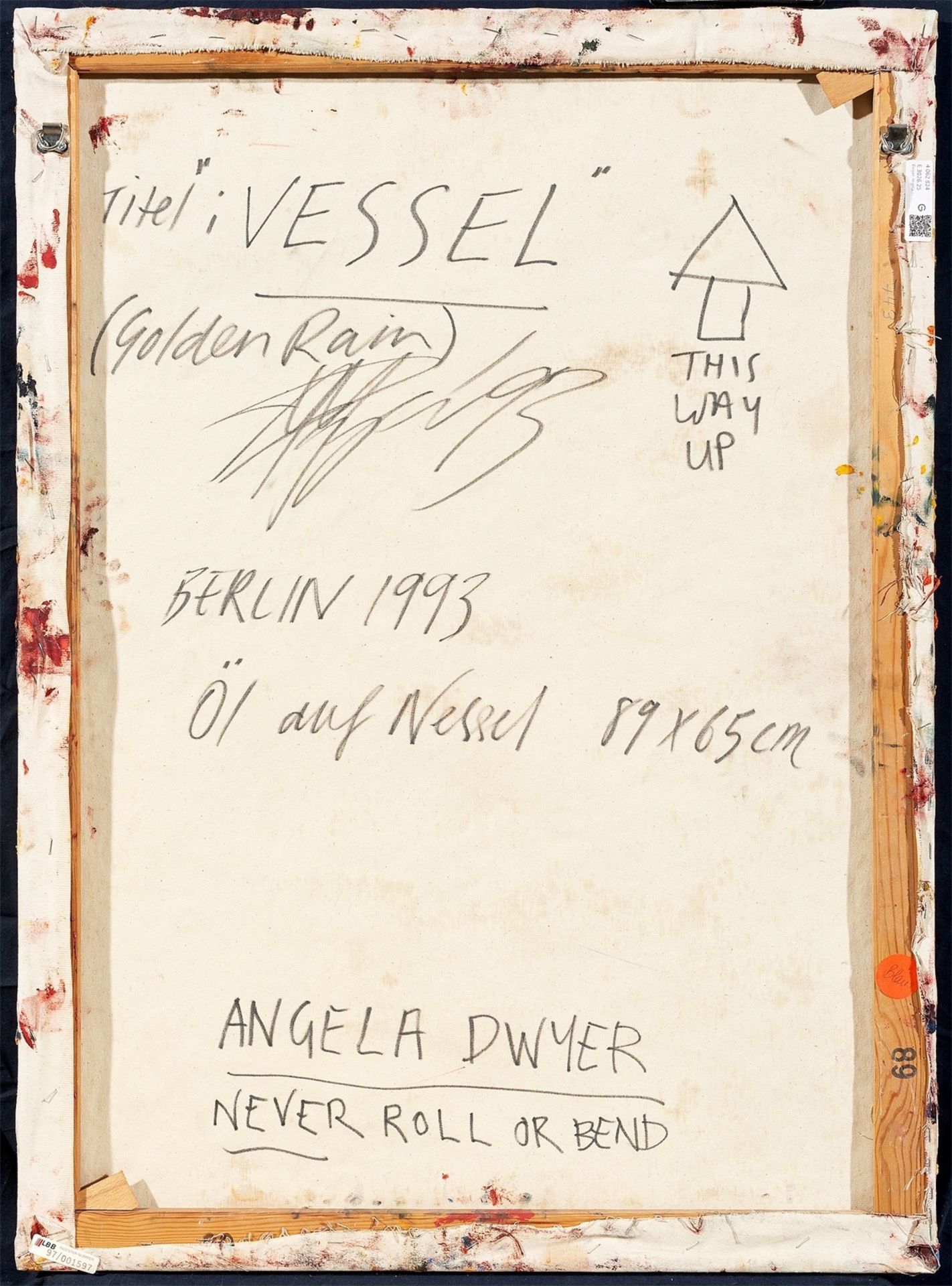 Angela Dwyer. ”VESSEL”. 1993 - Image 3 of 4