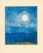 Max Ernst. "Ein Mond ist guter Dinge". 1970
