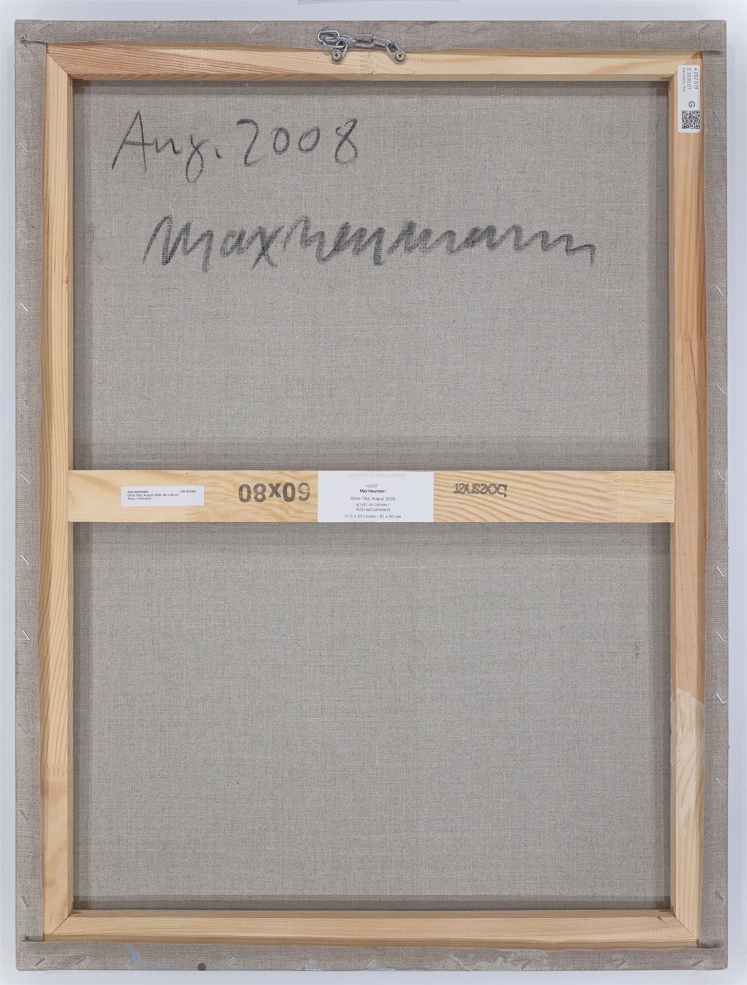 Max Neumann. Untitled. 2008 - Image 3 of 4