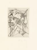 Wassily Kandinsky. ”Radierung für die ,Deutsche Kunstgemeinschaft‘”. 1926