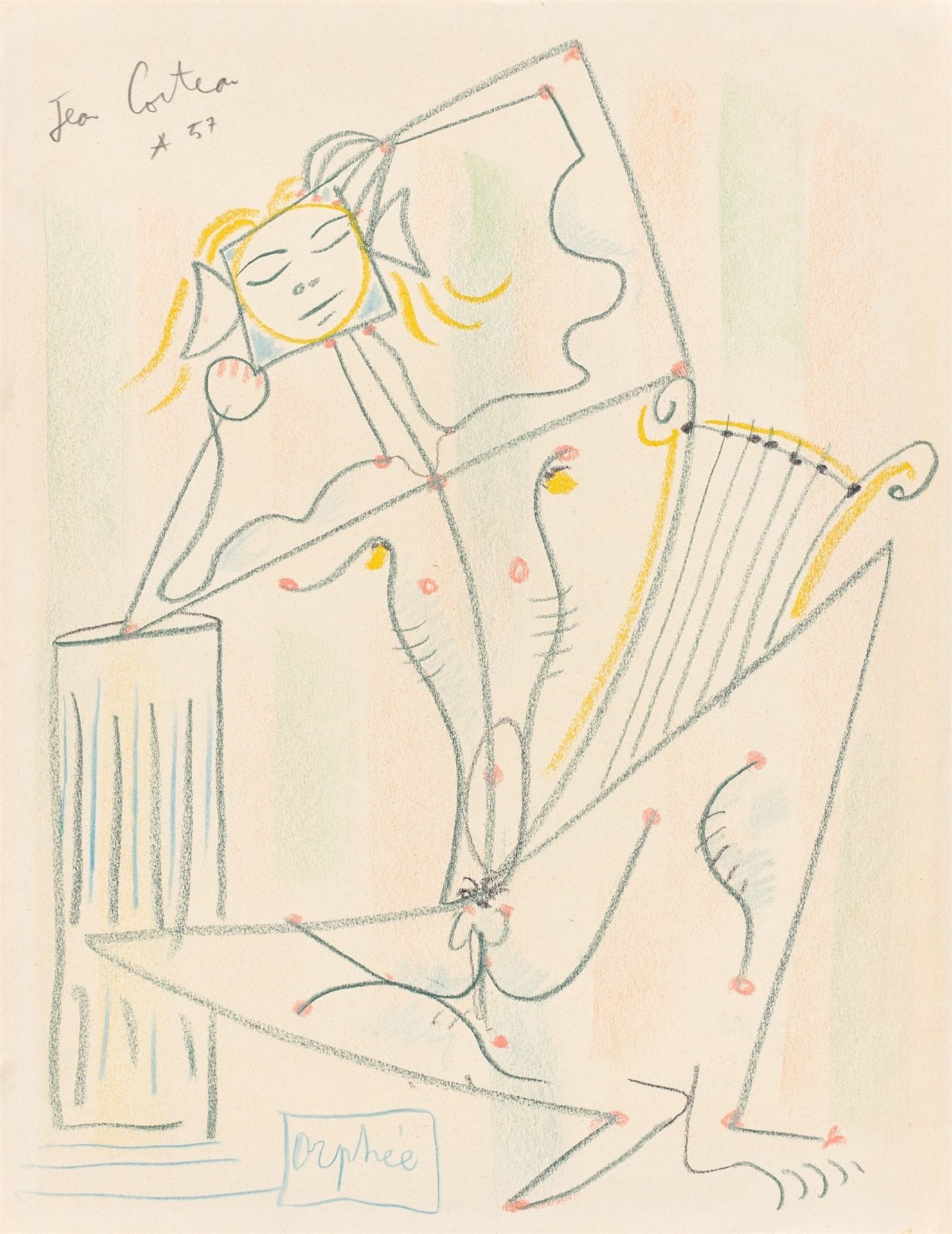 Jean Cocteau. „Orphée“. 1957