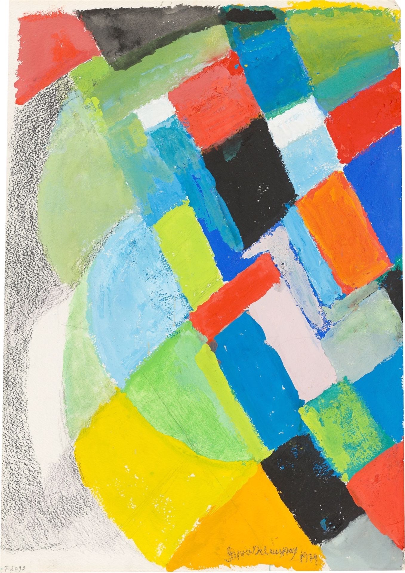 Sonia Delaunay. „Rhythme couleur“. 1979