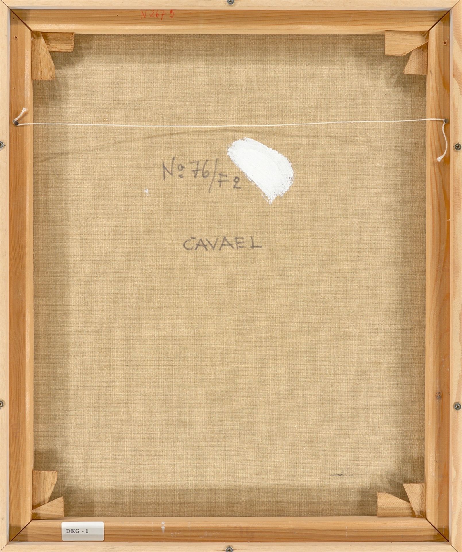 Rolf Cavael. „No 76/F 2“. 1976 - Bild 3 aus 4