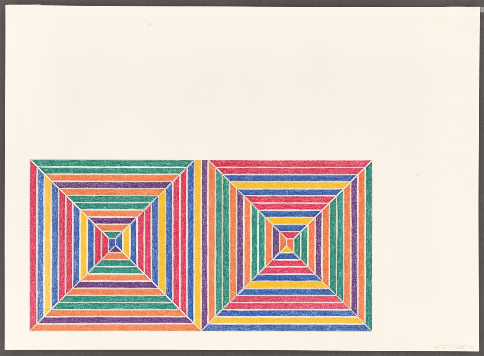 Frank Stella. „Les Indes Galantes IV“. 1973 - Bild 2 aus 3