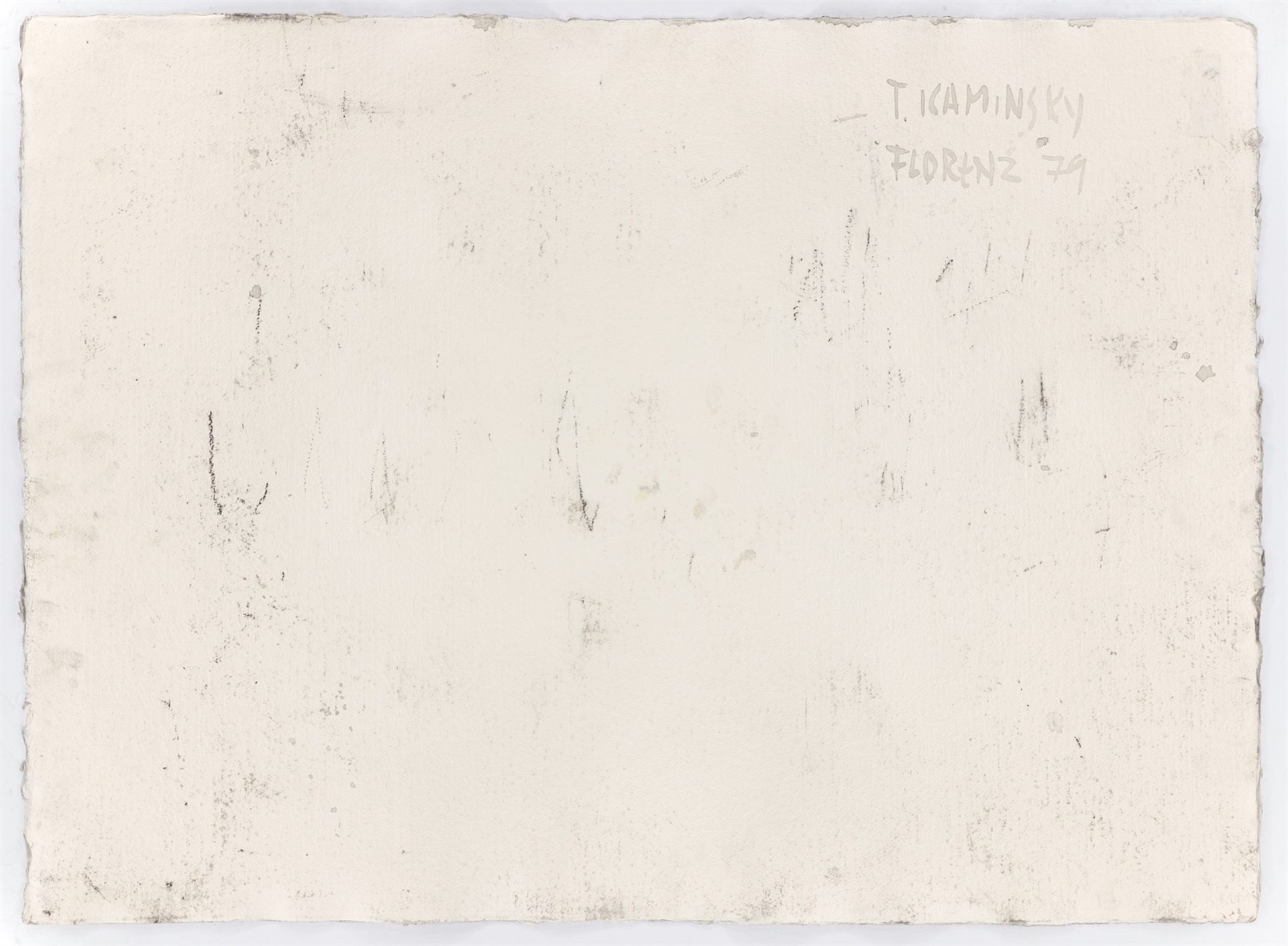 Thomas Kaminsky. Ohne Titel. 1979 - Bild 3 aus 4