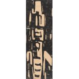 Christian Rohlfs. „Mann mit hohem Hut“. Um 1922