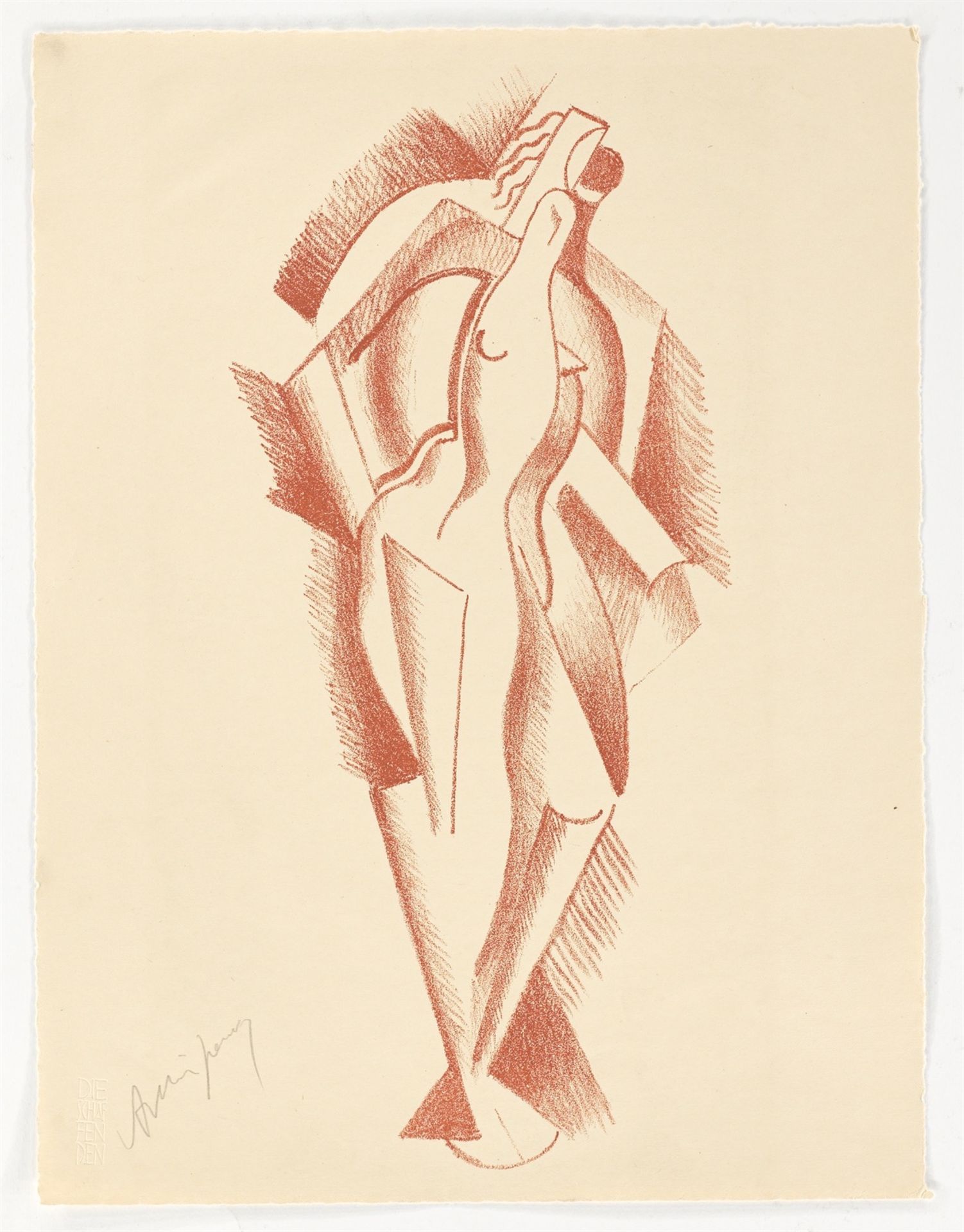 Alexander Archipenko. „Frau“. 1921/22 - Bild 2 aus 3