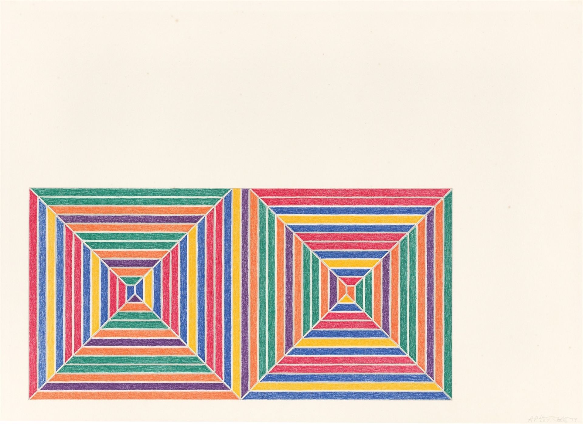 Frank Stella. „Les Indes Galantes IV“. 1973