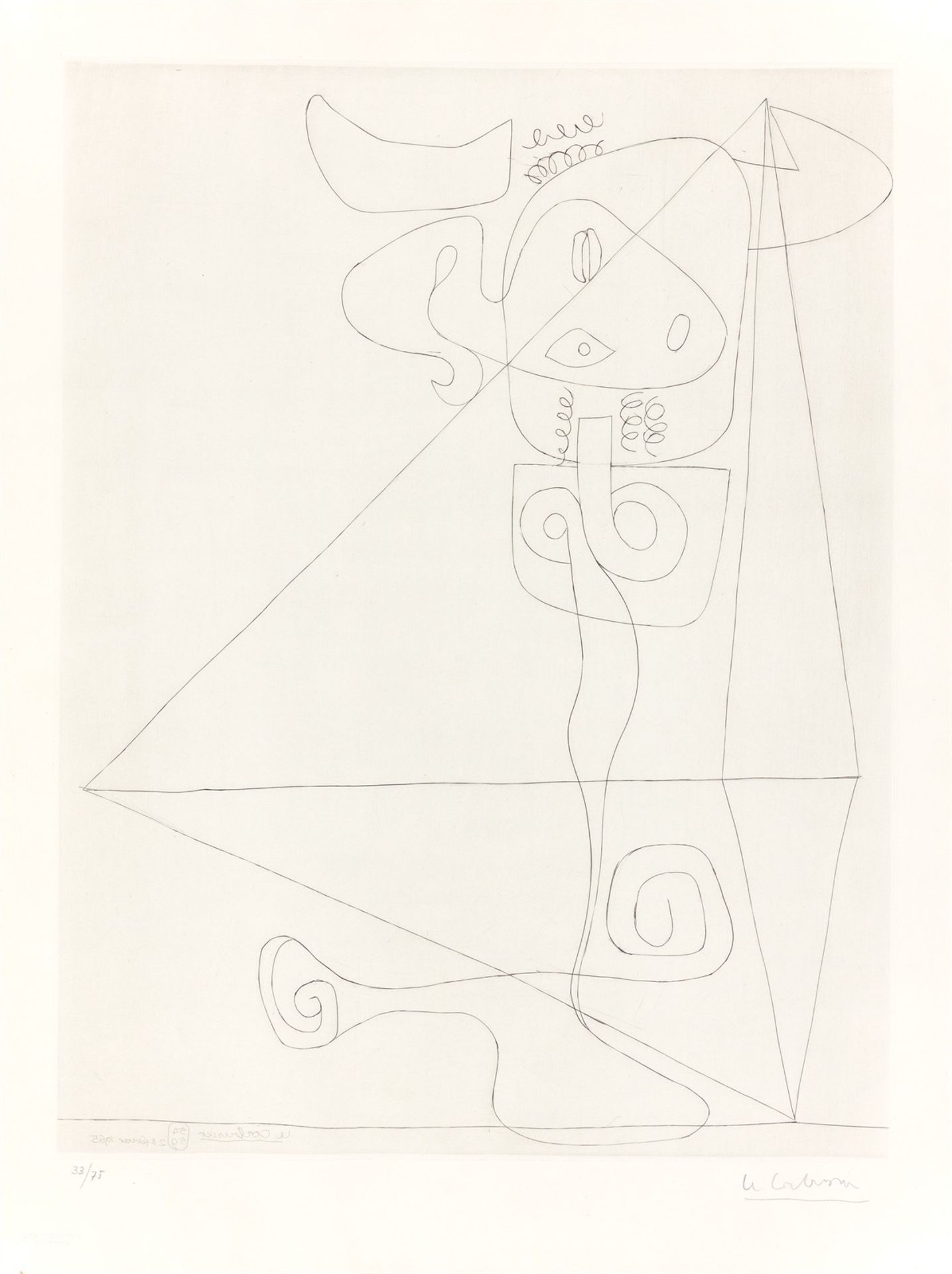 Le Corbusier. Taureau. 1965