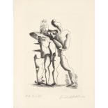 Ossip Zadkine. „Hauteurs immaginibles ou l'homme combat“ / „L'infortune“. 1967