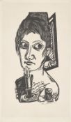 Max Beckmann. ”Frau mit Kerze”. 1920