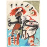 Lucebert (d.i. Lubertus Jacobus Swaanswijk). Ohne Titel. 1989