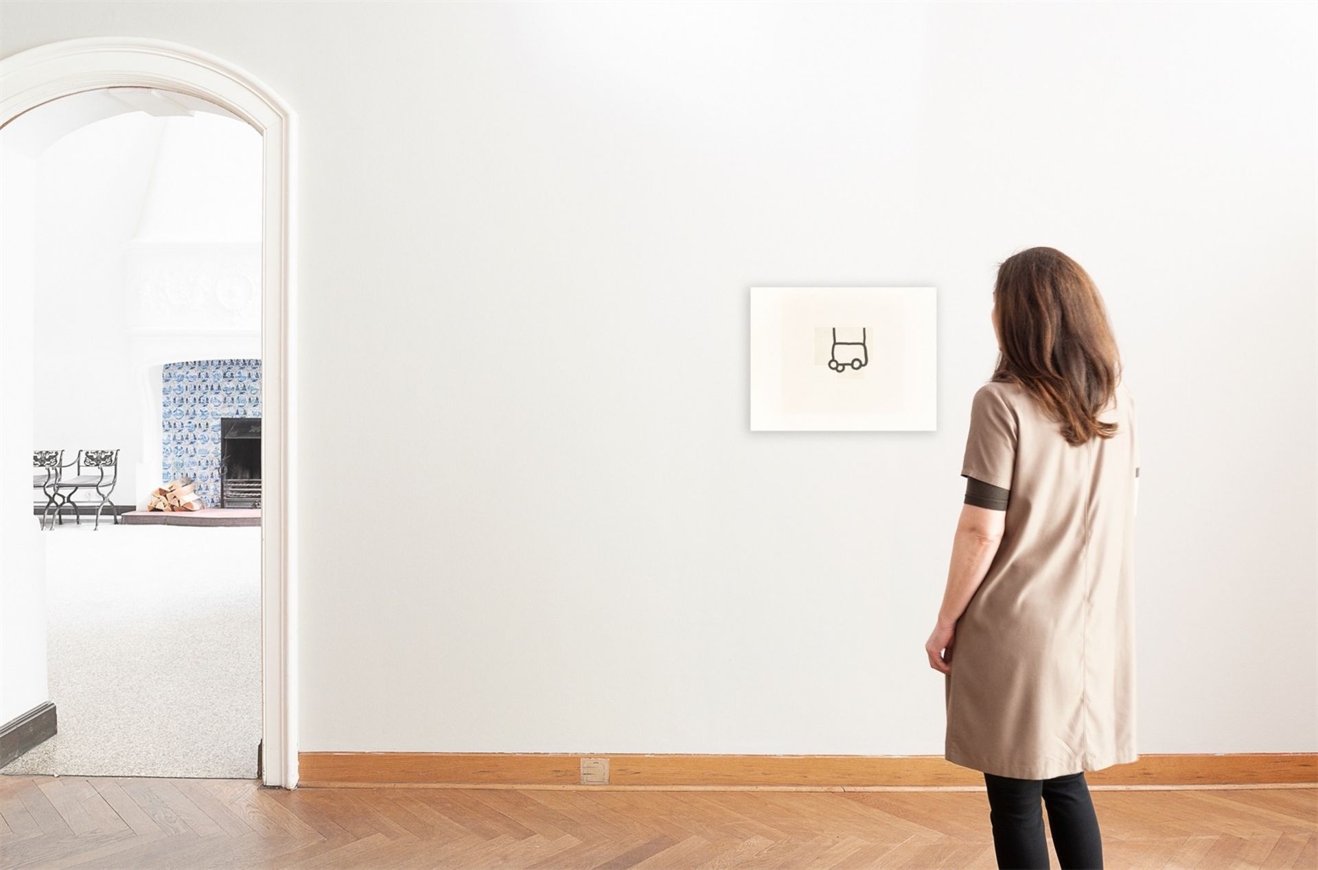 Eduardo Chillida. "Bikaina VI". 1987 - Bild 3 aus 3