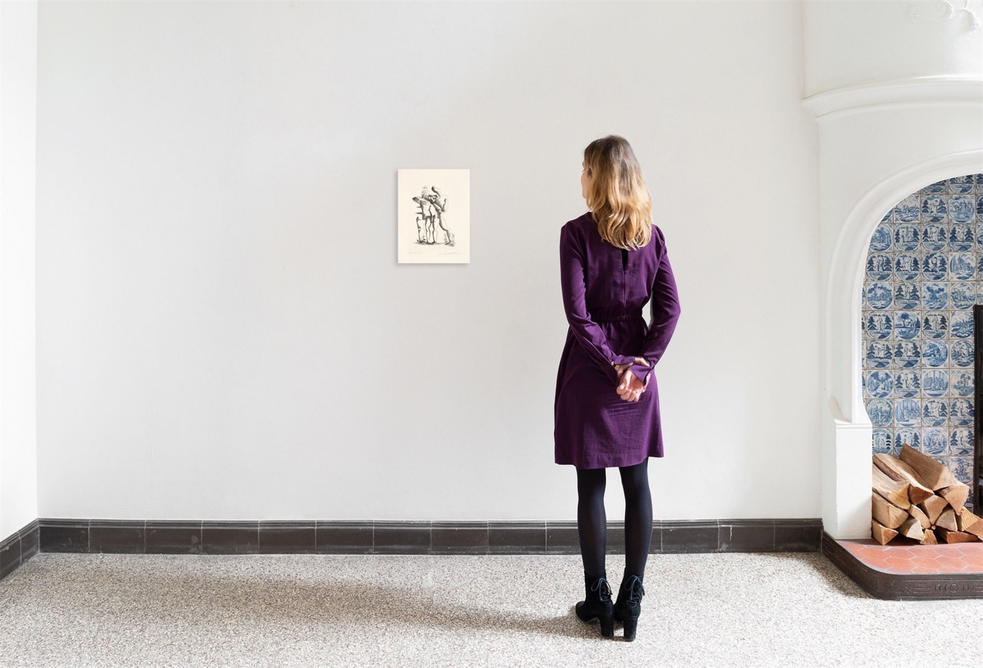 Ossip Zadkine. „Hauteurs immaginibles ou l'homme combat“ / „L'infortune“. 1967 - Bild 3 aus 5