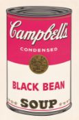 Andy Warhol. ”Campbell's Soup I (Black Bean)”. 1968