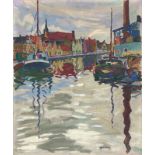 Auguste Herbin. „Le Canal, Bruges“. 1906