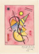 Wassily Kandinsky. ”Ohne Titel”. 1928