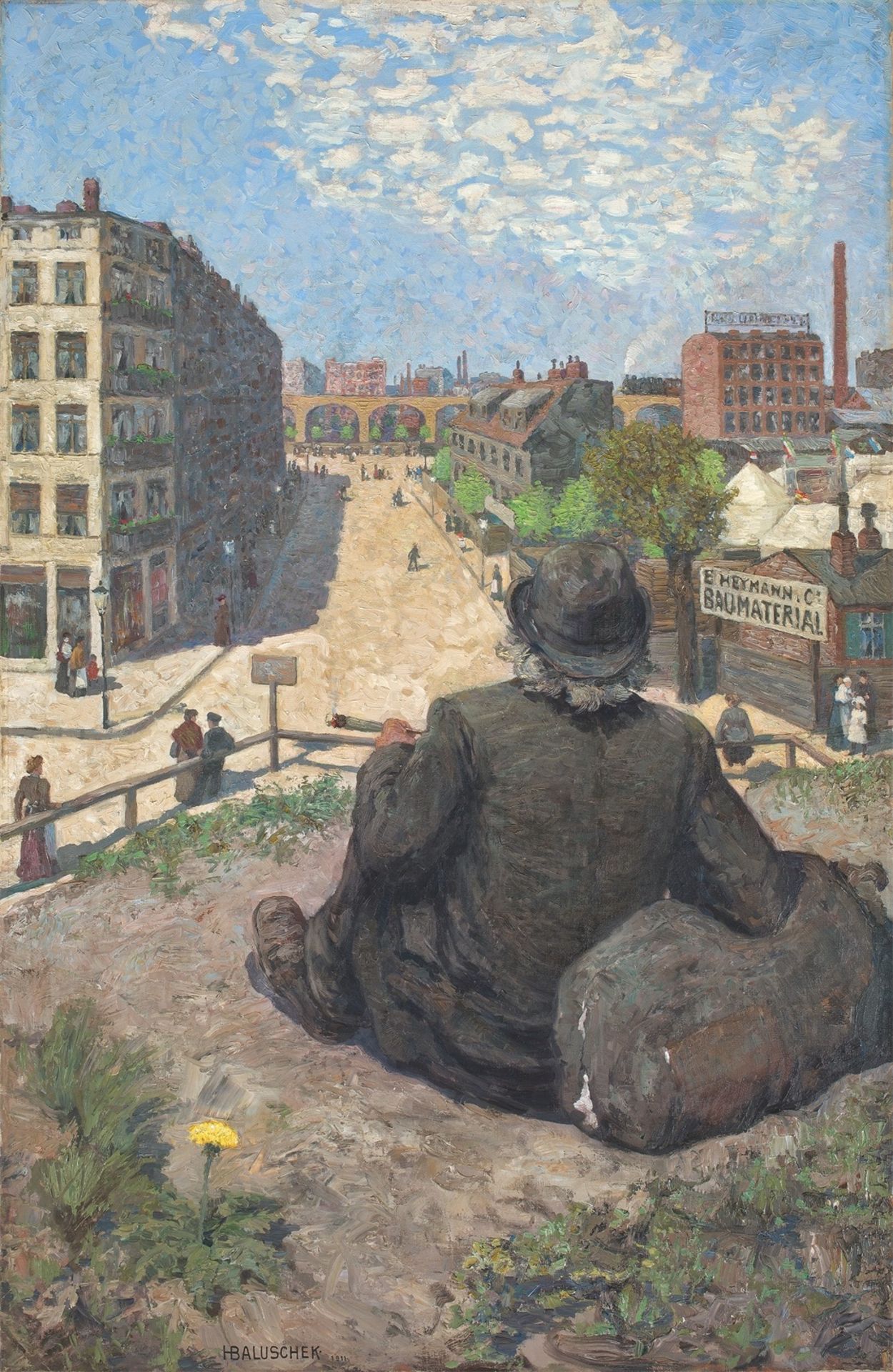 Hans Baluschek. „Frühling“. 1911