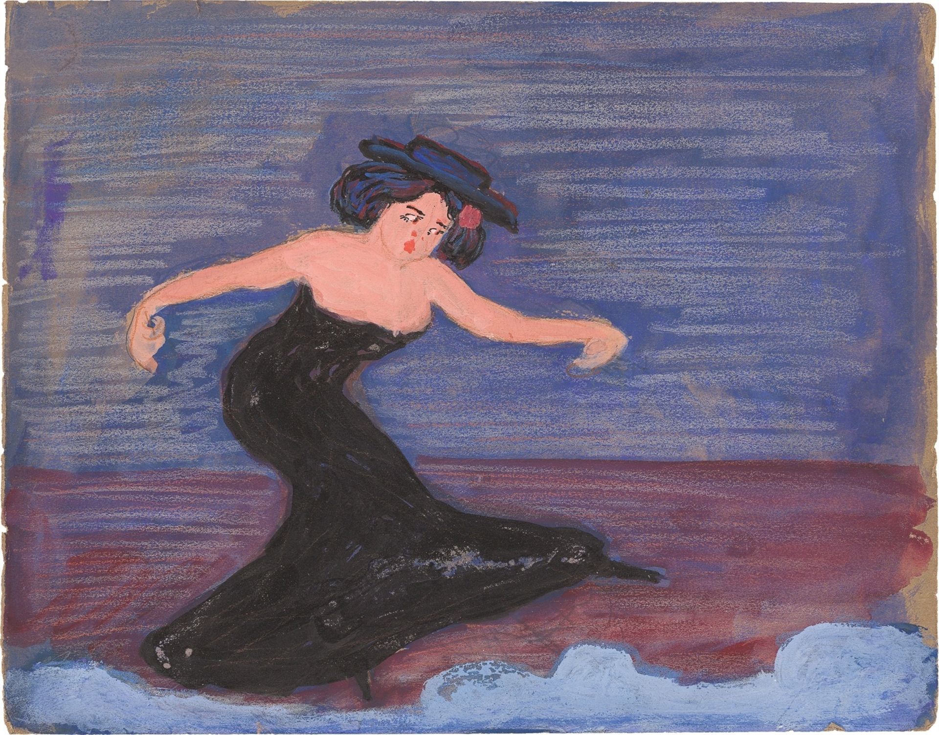 Marianne von Werefkin. Sängerin. Um 1907/08