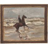 Max Liebermann. „Reiter am Meer nach rechts“. 1912