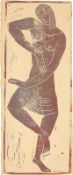 Moissey Kogan. ”Tanzende Figur (mit knielangem Rock)”. 1922