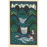 Oskar Kokoschka. „Mädchen mit Schaf auf Bergwiese“ / „Reiter und Segelschiff“ / „Mutter …. 1906–1908