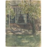 Max Liebermann. „Haus in der Sonne (wohl in Drente)“. Um 1882