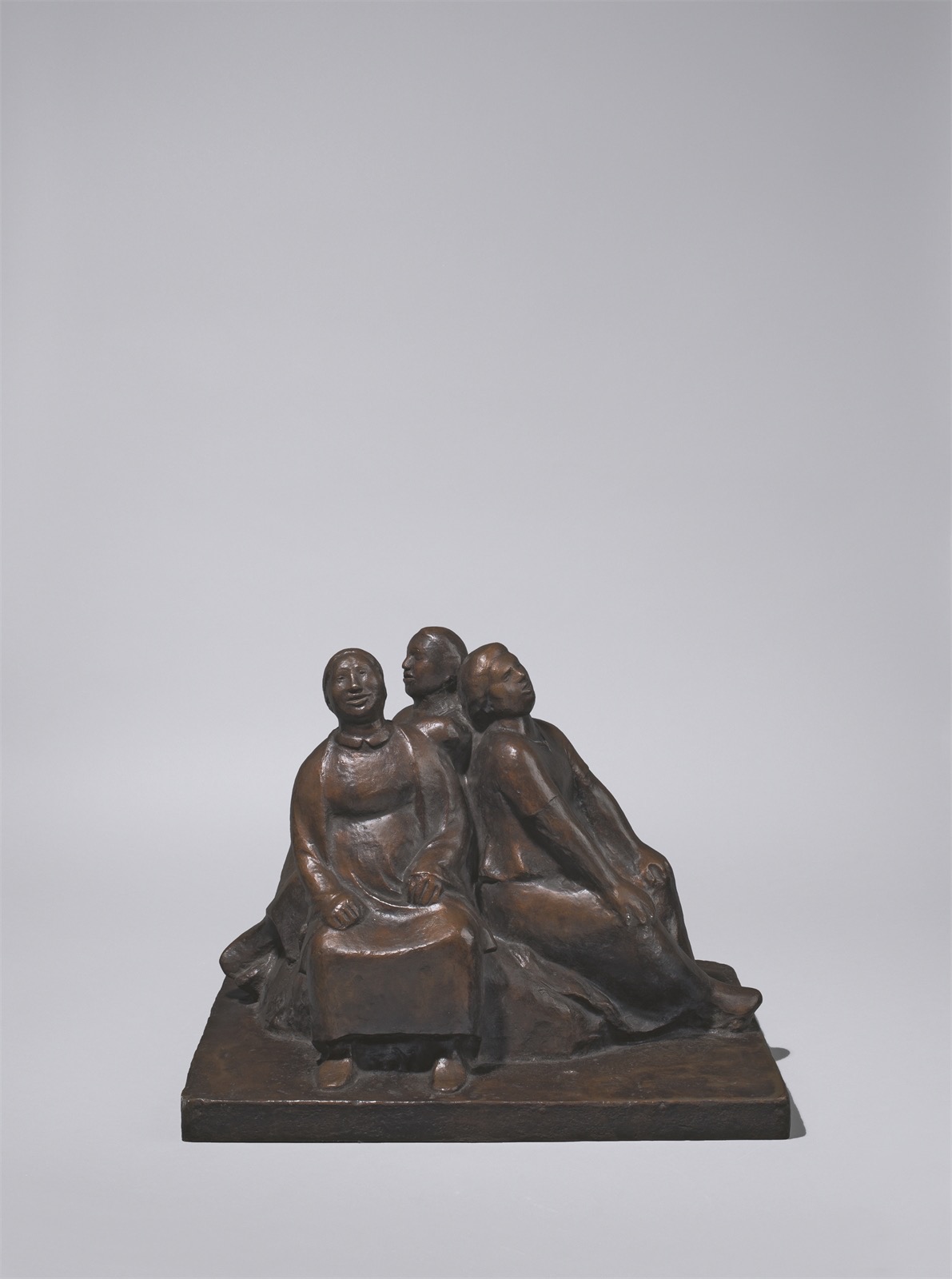 Ernst Barlach. ”Drei singende Frauen”. 1911