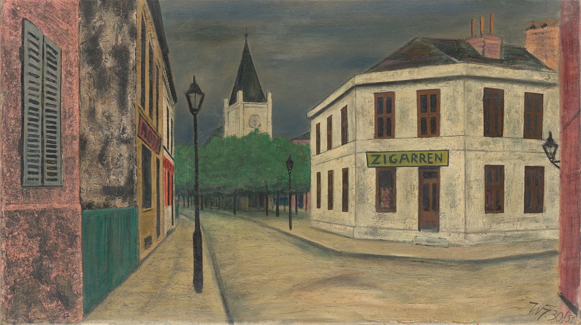 Werner Heldt. „Vorortstraße“. 1930/51