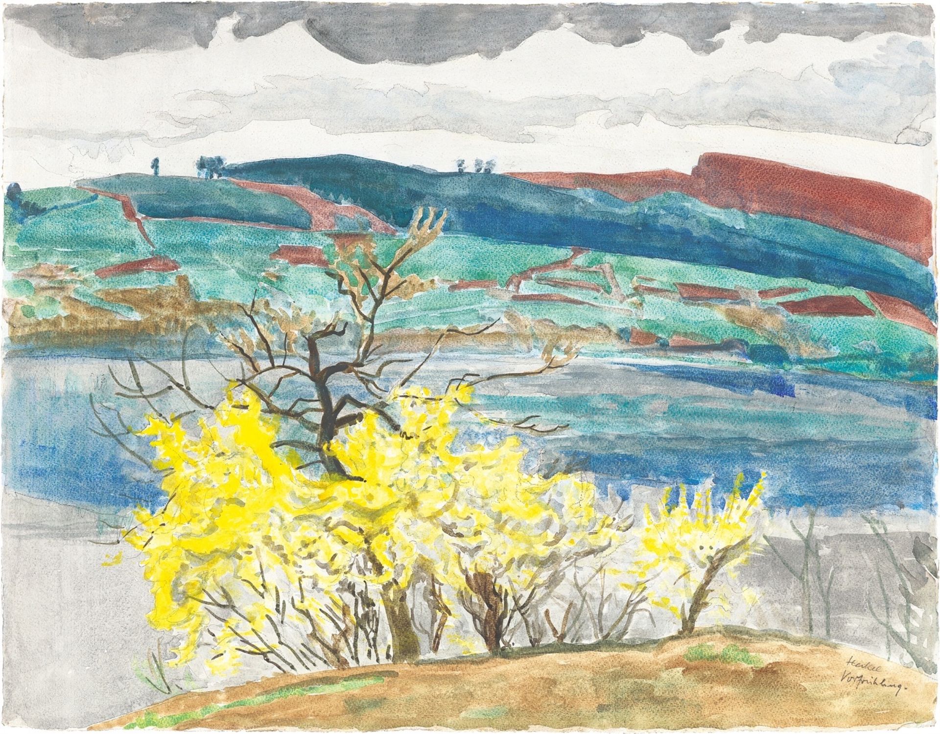 Erich Heckel. „Vorfrühling“. 1945