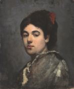 Marie Bashkirtseff. Bildnis einer jungen Frau. 1878