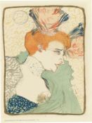 Henri de Toulouse-Lautrec. ”Mademoiselle Marcelle Lender, en buste”. 1895